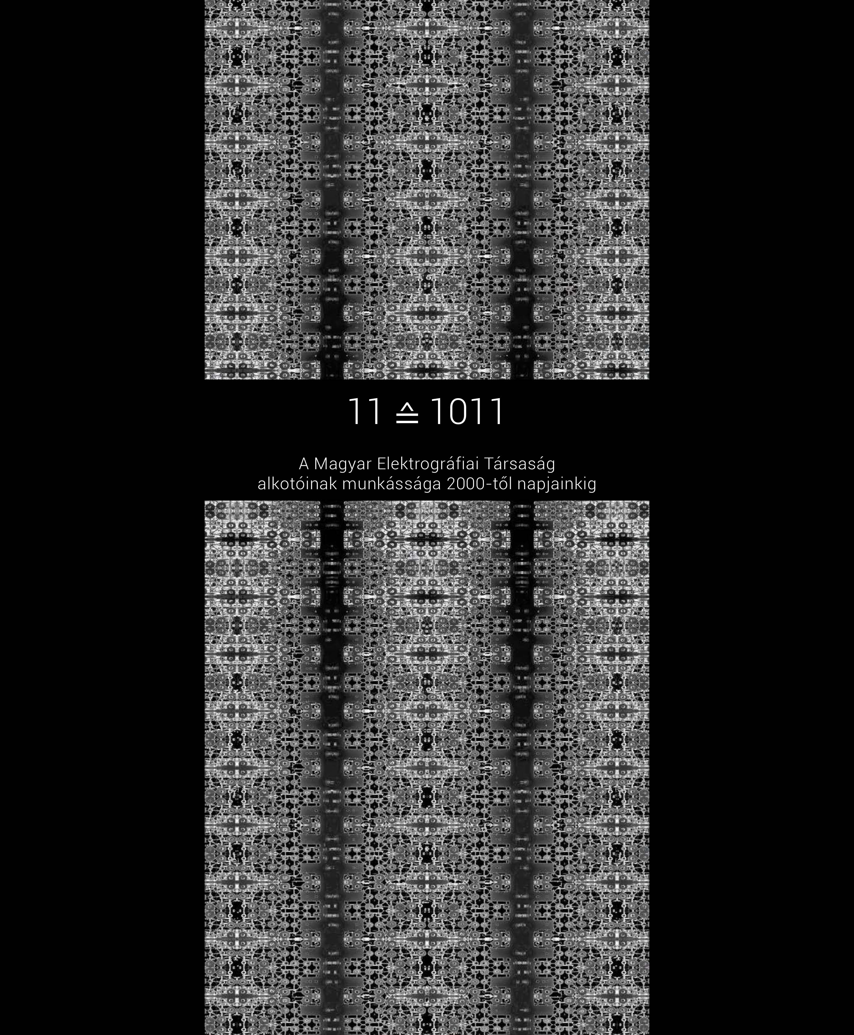 11 1011 A Magyar Elektrográfiai Társaság alkotóinak munkássága 2000 től napjainkig Ruzsa Dénes Spitzer Fruzsina cimlap