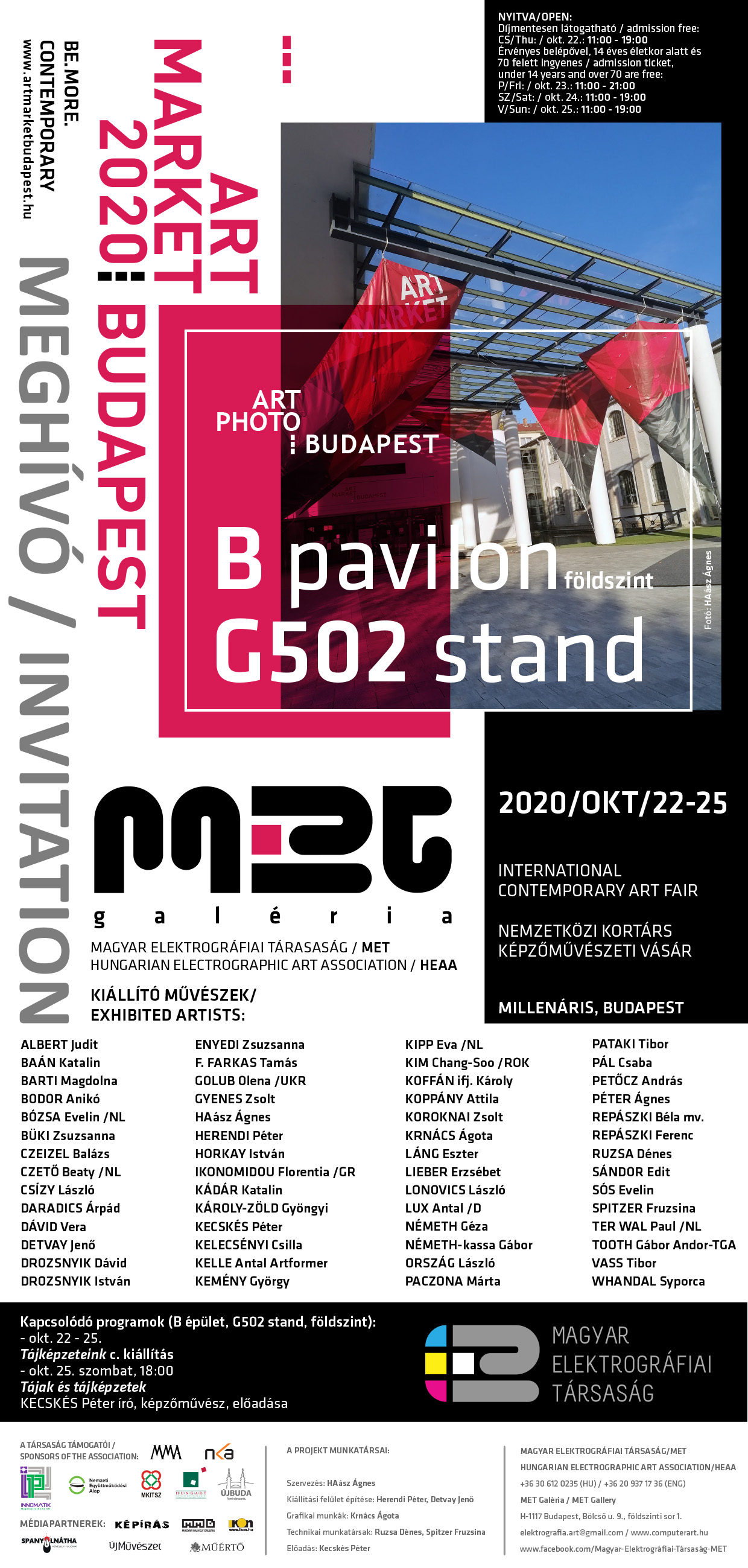 ArtMarketBudapest meghivo 2020