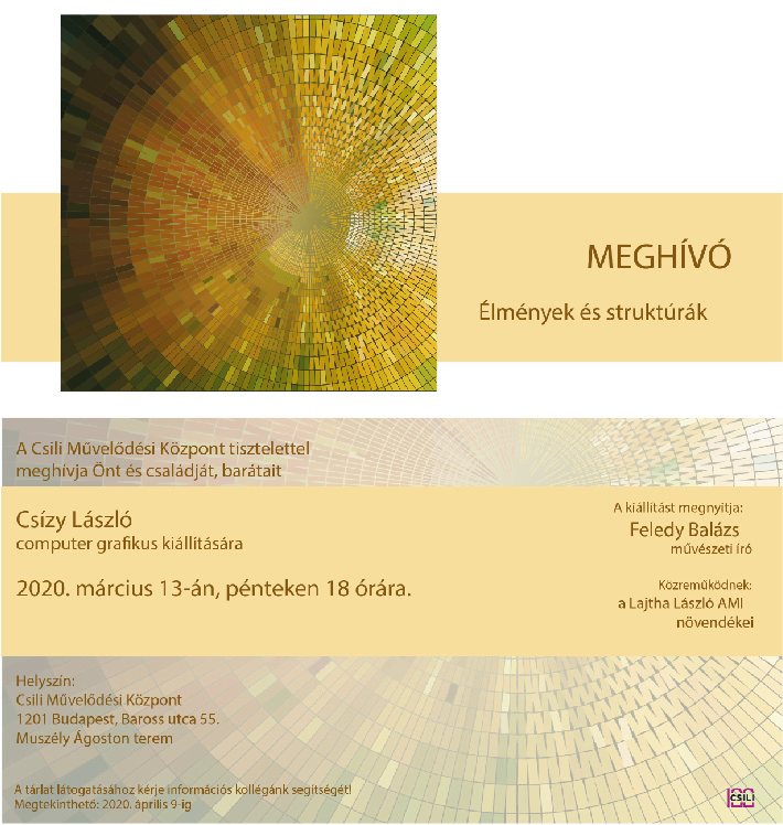 Csizy MEGHIVO