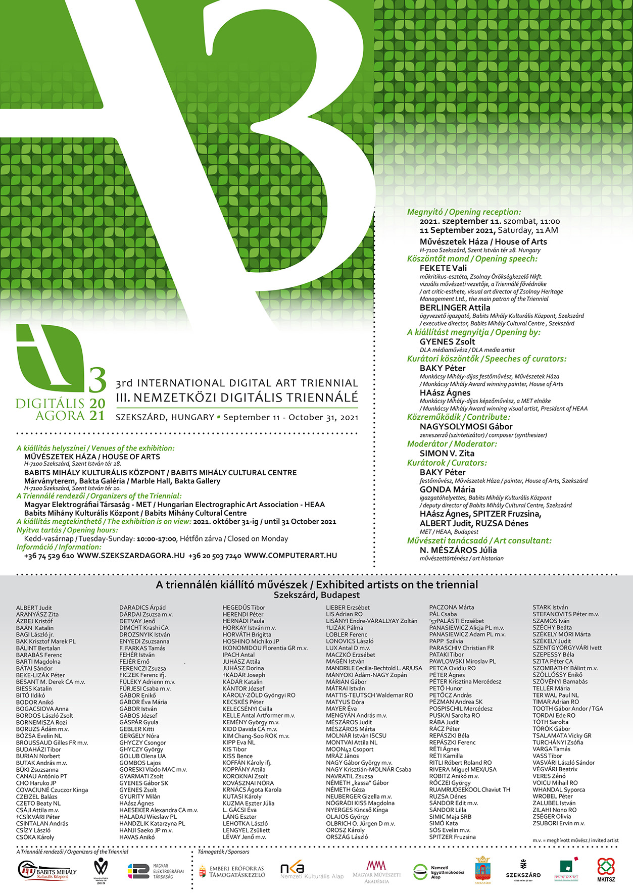 DA2021 A2 Plakat s